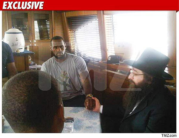 LeBron James hires rabbi to consult on business affairs